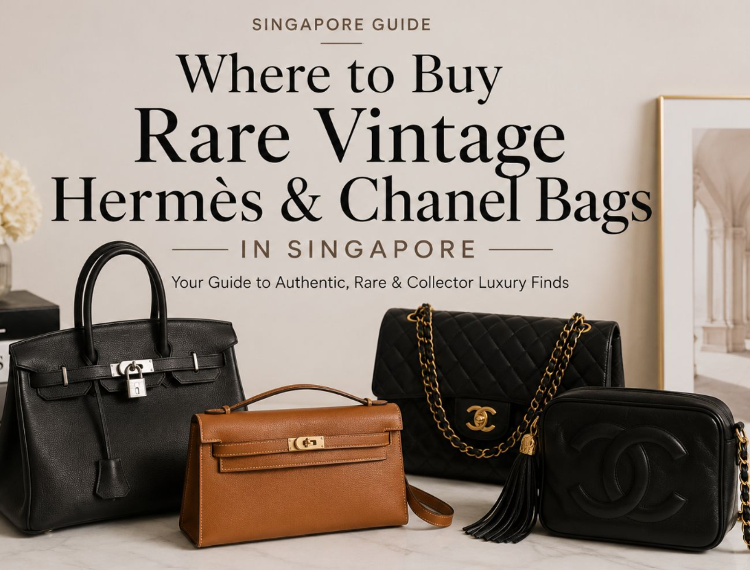 新加坡哪裡可以買到稀有 Vintage Hermès 與 Chanel?收藏家指南