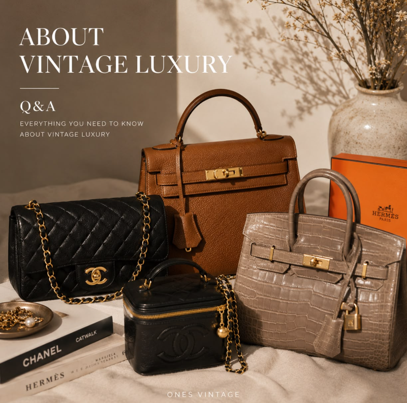 關於 Vintage Luxury|10 個最常見問題一次解答