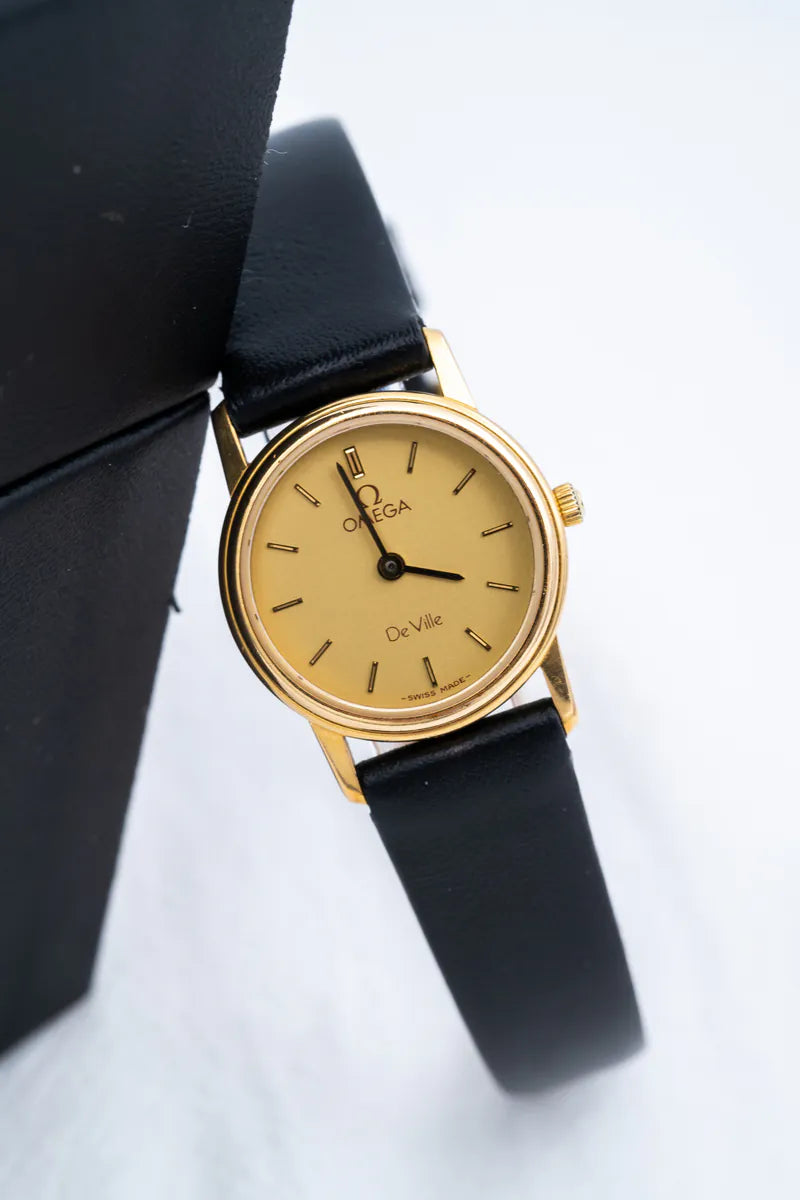 Vintage Omega De Ville Watch Quartz Case No. 1450