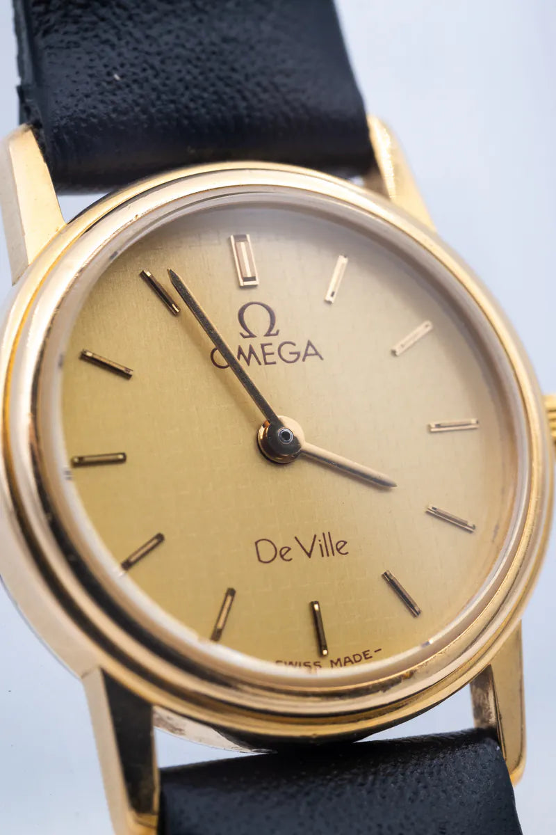Vintage Omega De Ville Watch Quartz Case No. 1450