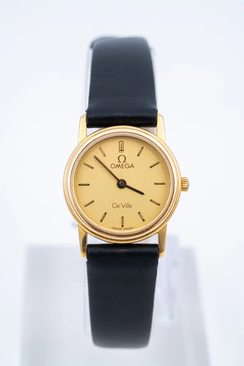 Vintage Omega De Ville Watch Quartz Case No. 1450