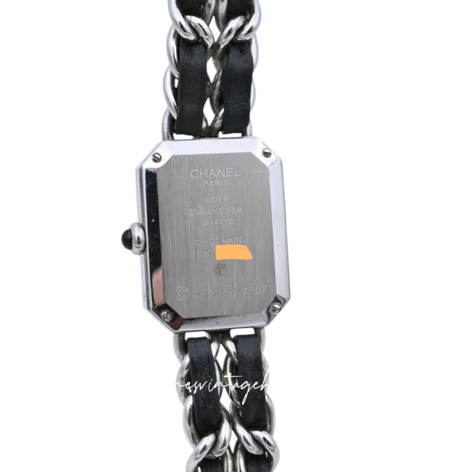 Chanel Premiere Watch Silver Stainless Steel M size