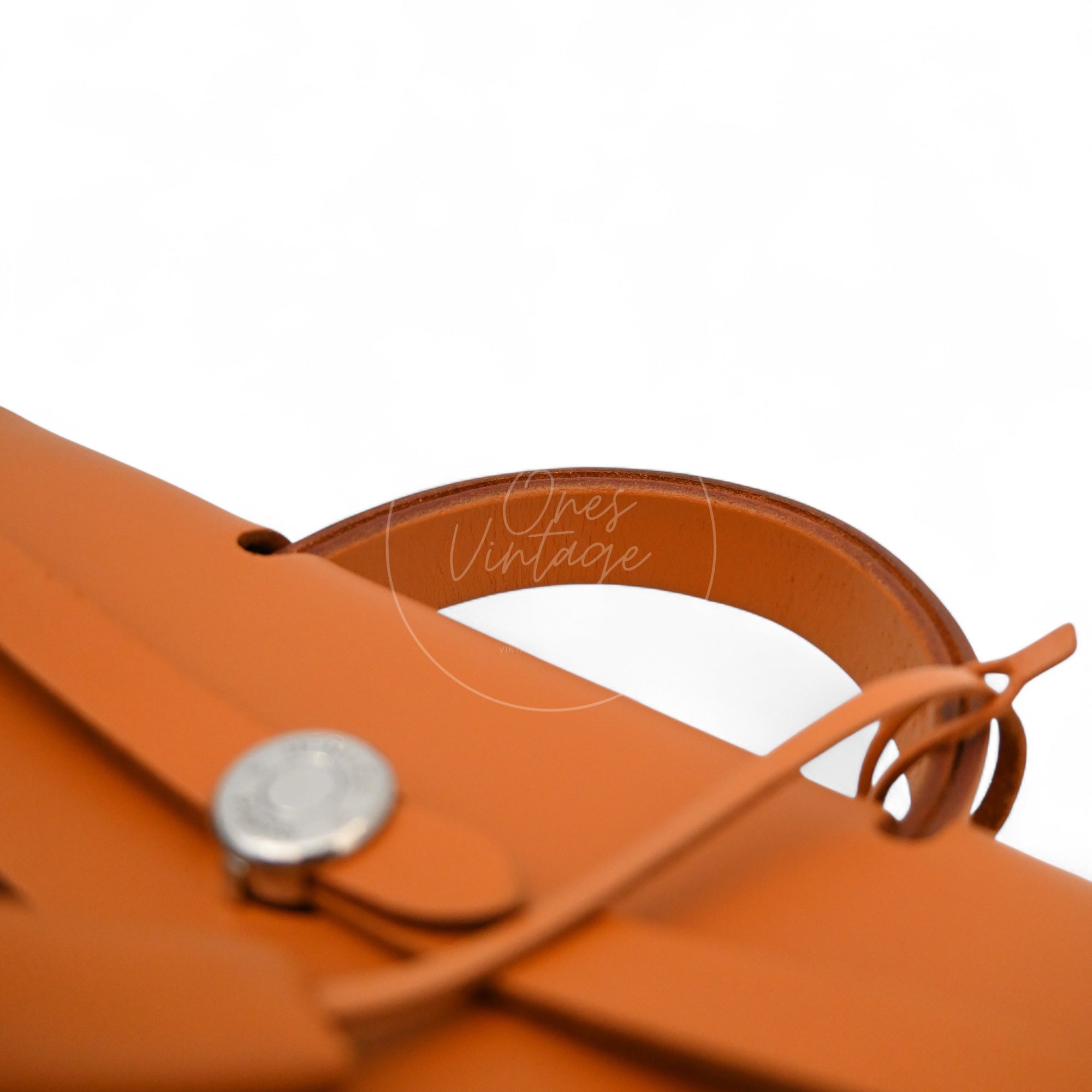 Hermes Herbag Backpack Swift PHW Black Tolie & Brown Square G