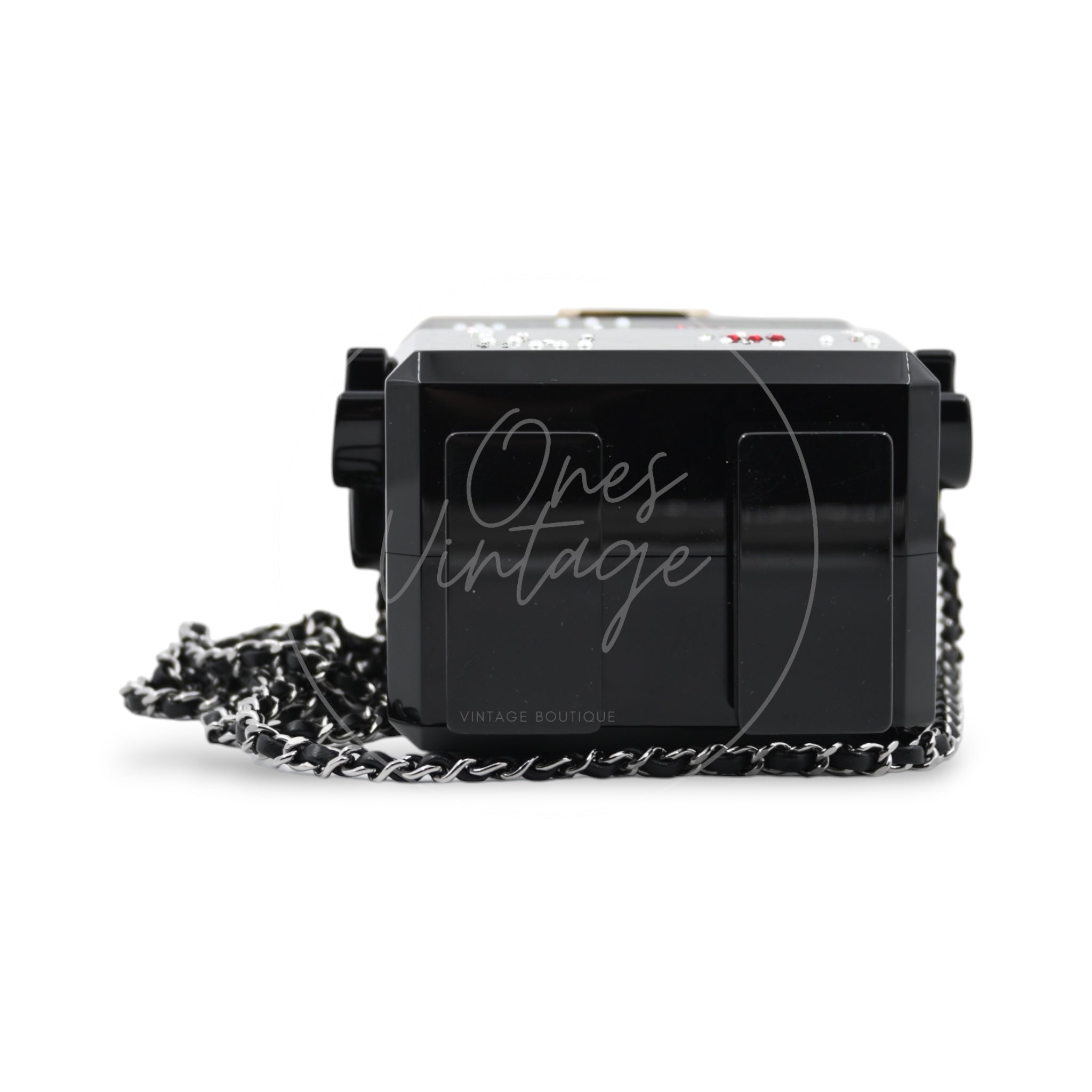 Chanel Plexiglass Robot Evening Bag PHW Multicolour Series 24