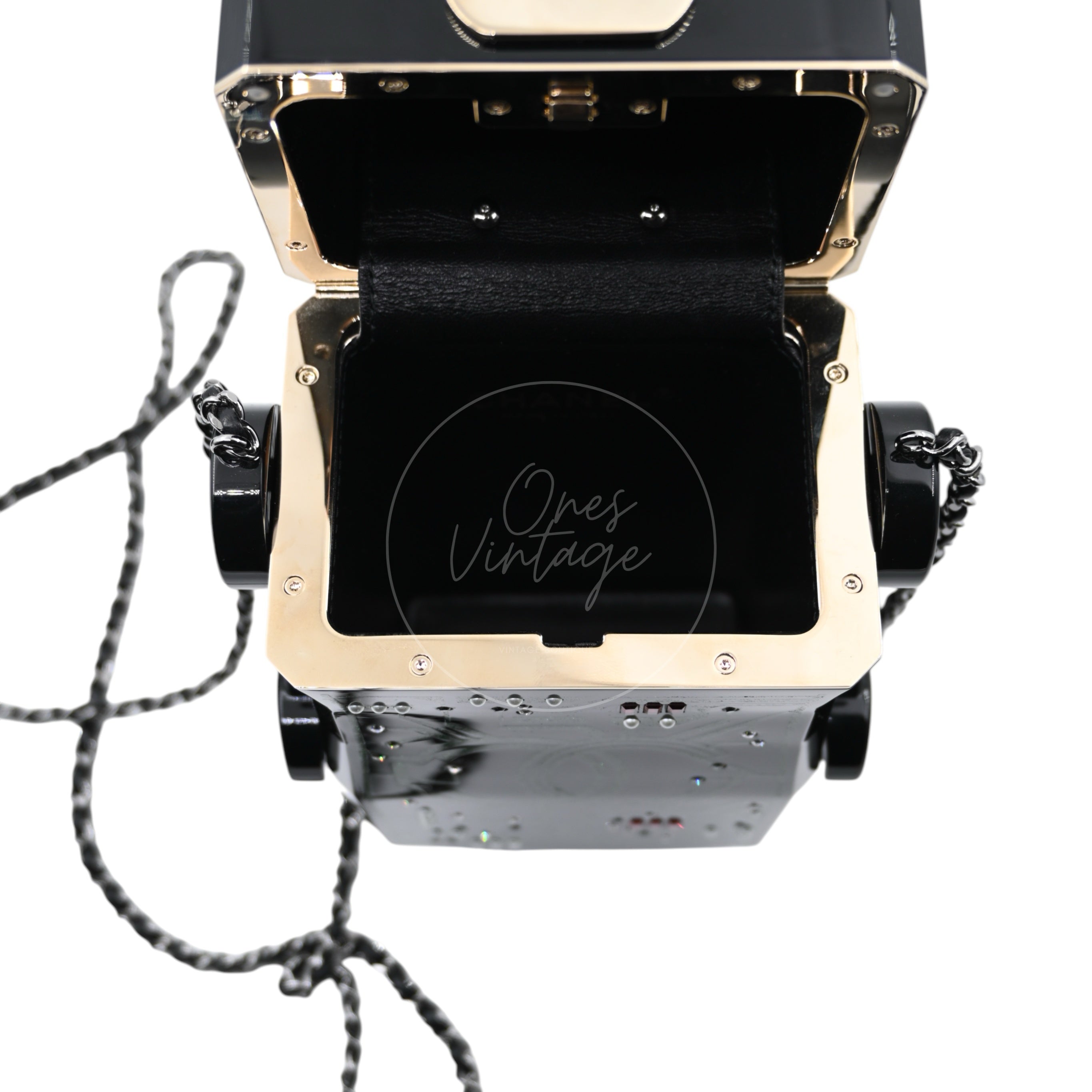 Chanel Plexiglass Robot Evening Bag PHW Multicolour Series 24