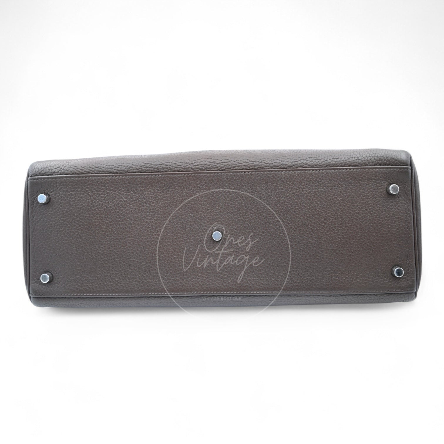 Hermes Kelly Shoulder PHW Etoupe Square M