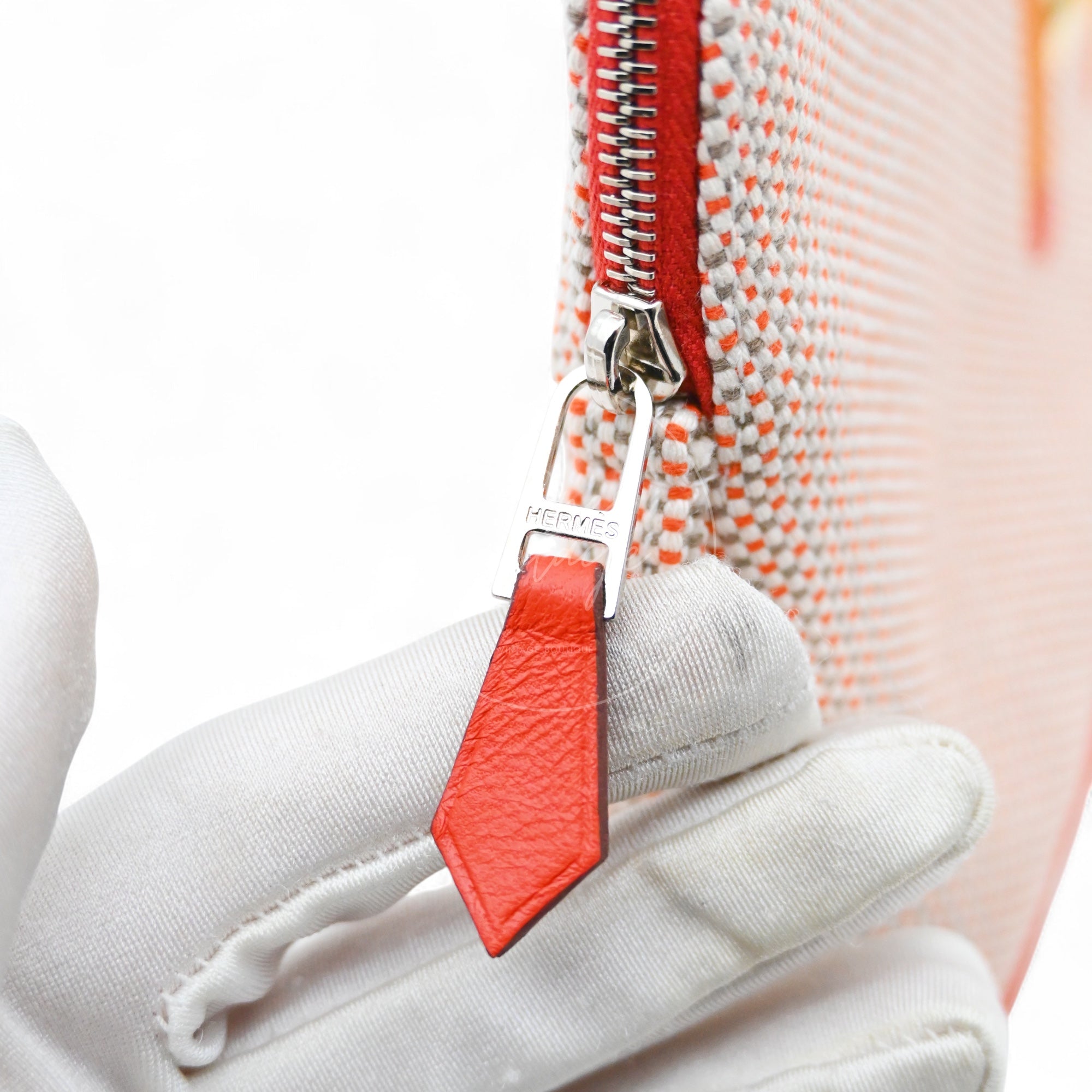 Hermes Mini Bolide Crazy H Case PHW Red 2024