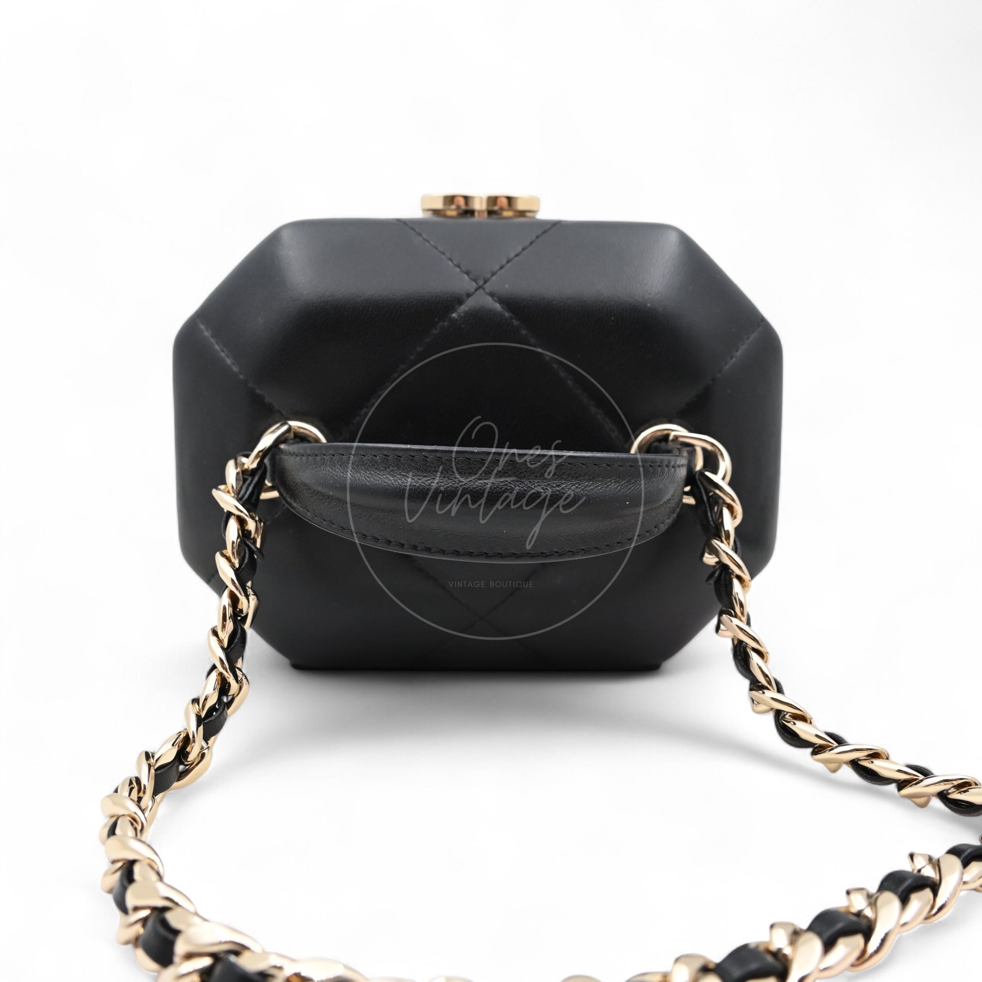 Chanel 2020s CC Vanity Handbag GHW Black