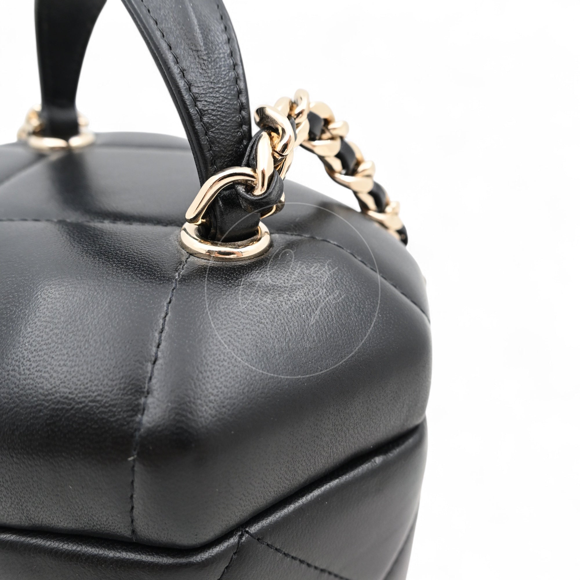 Chanel 2020s CC Vanity Handbag GHW Black