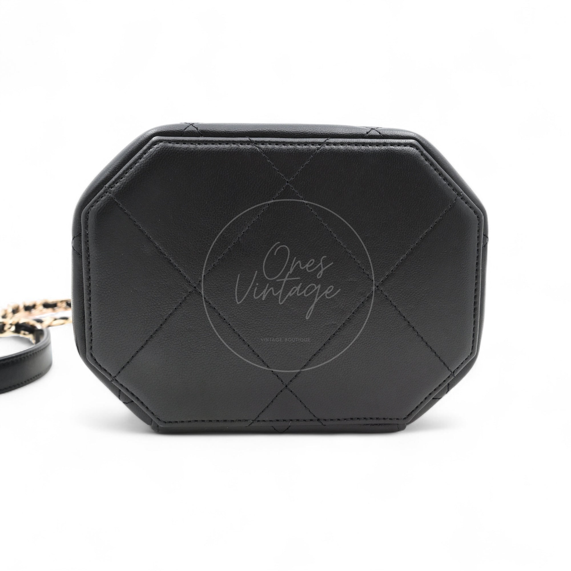 Chanel 2020s CC Vanity Handbag GHW Black