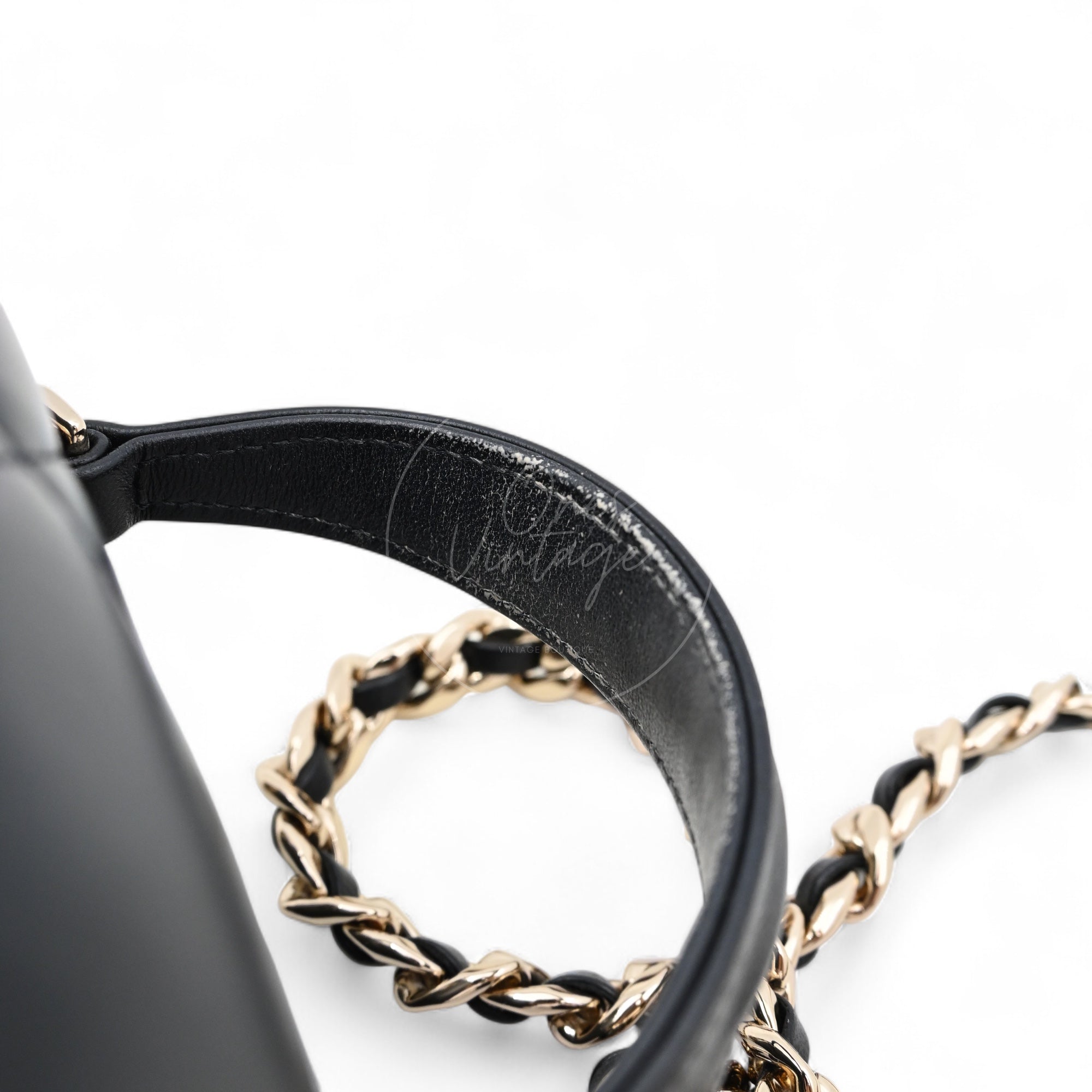 Chanel 2020s CC Vanity Handbag GHW Black