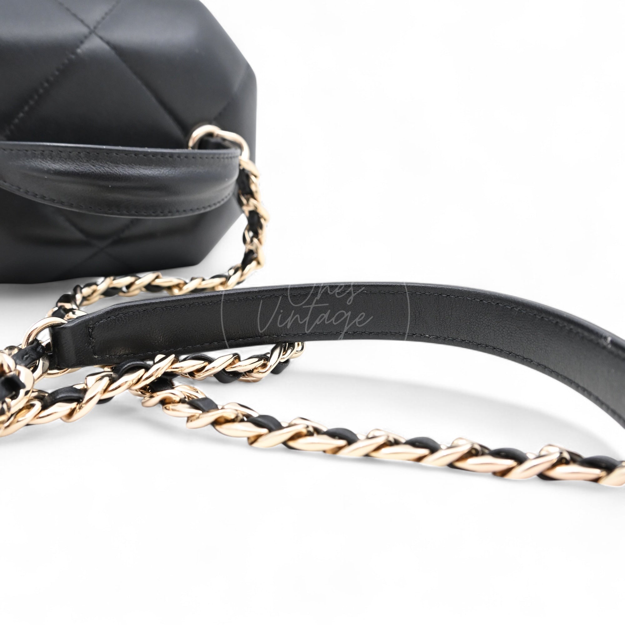 Chanel 2020s CC Vanity Handbag GHW Black