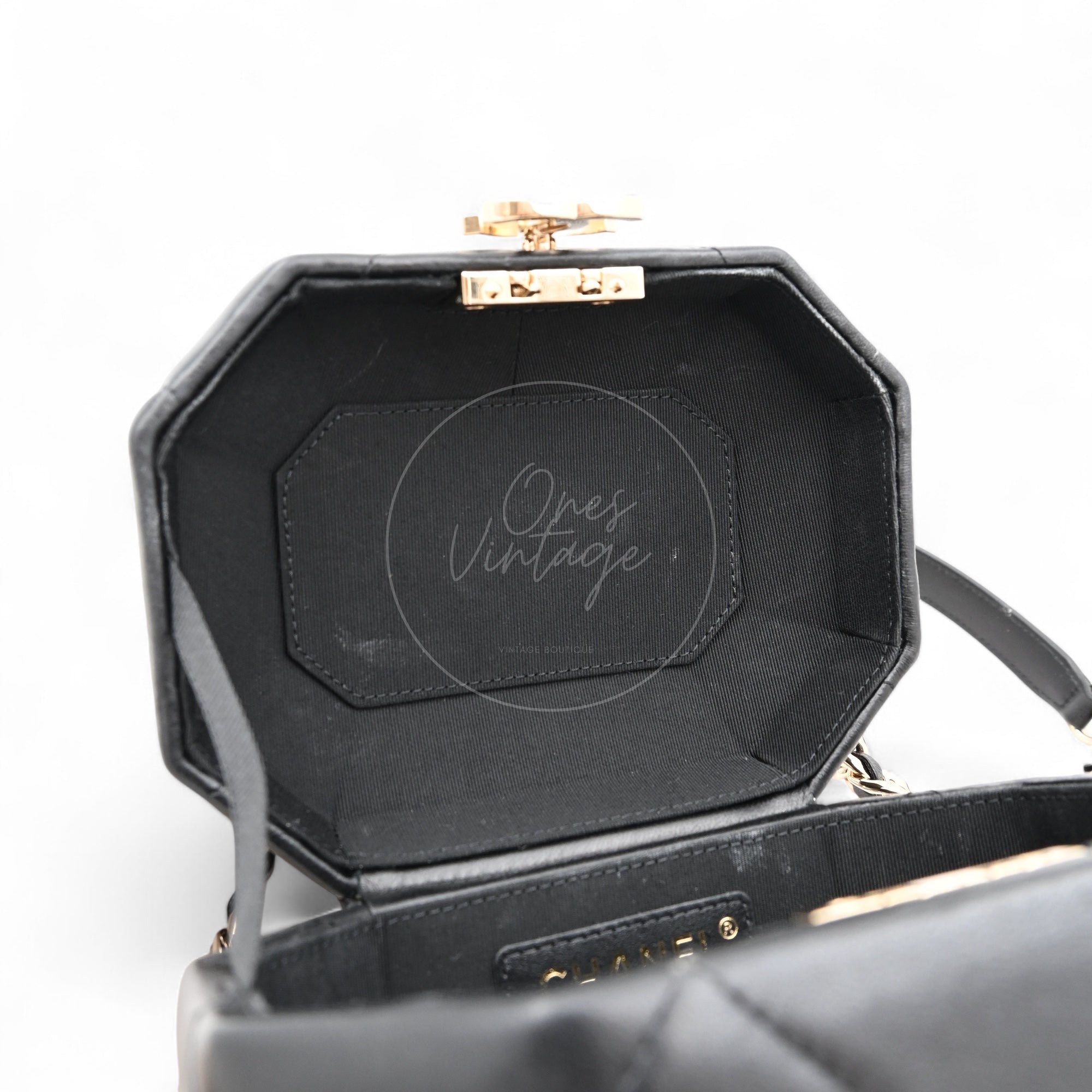 Chanel 2020s CC Vanity Handbag GHW Black