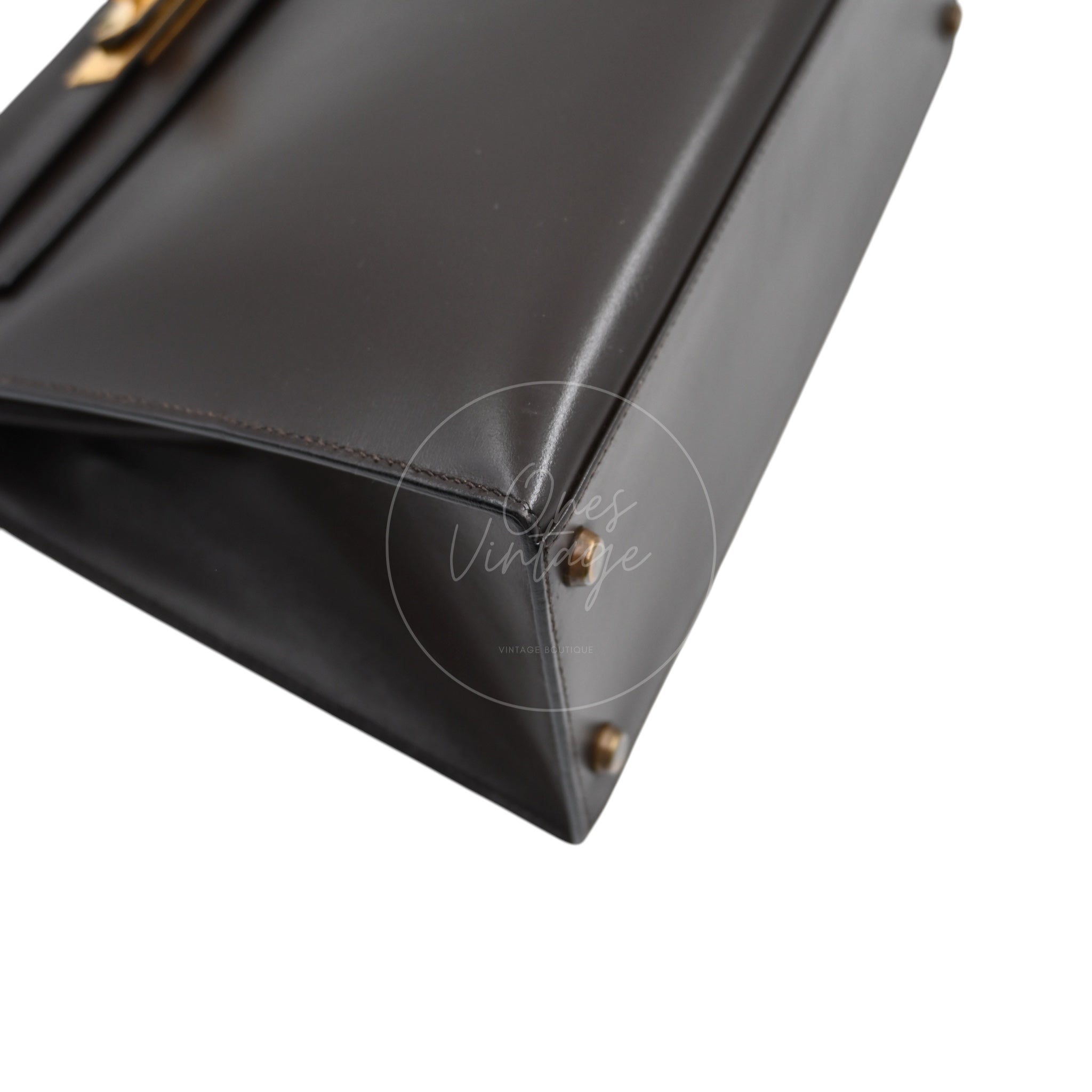 Hermes Kelly 28 Box GHW Ebene Square B