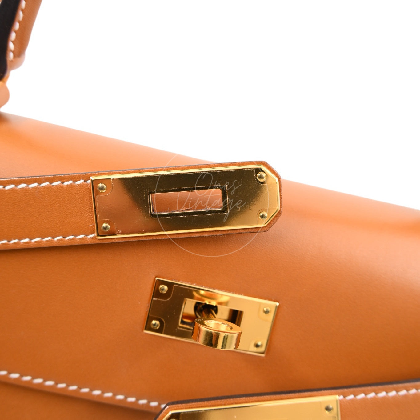 Hermes Kelly 28 Vert Bronze and Brulée Sombrero GHW Natural Sable Stamp A