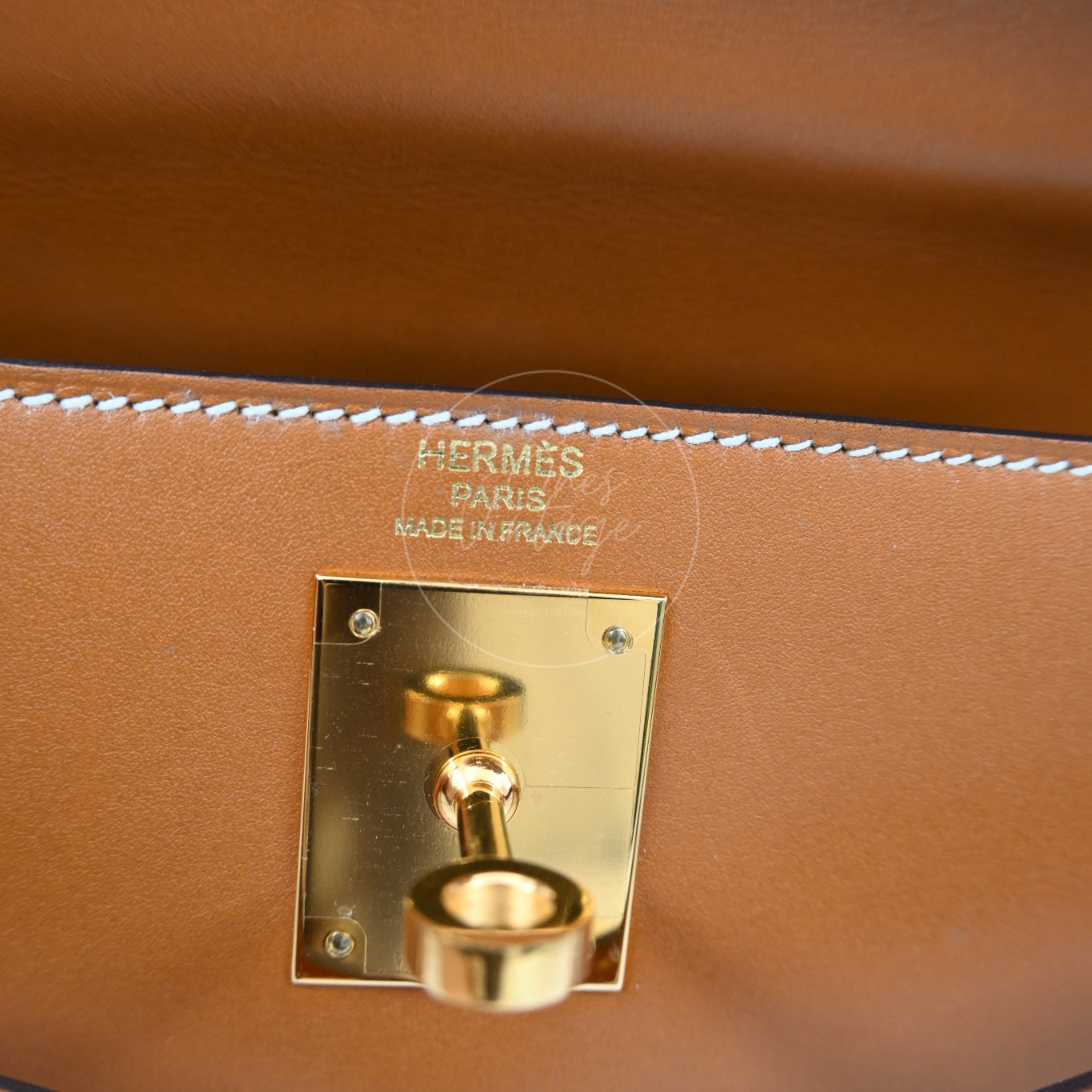 Hermes Kelly 28 Vert Bronze and Brulée Sombrero GHW Natural Sable Stamp A