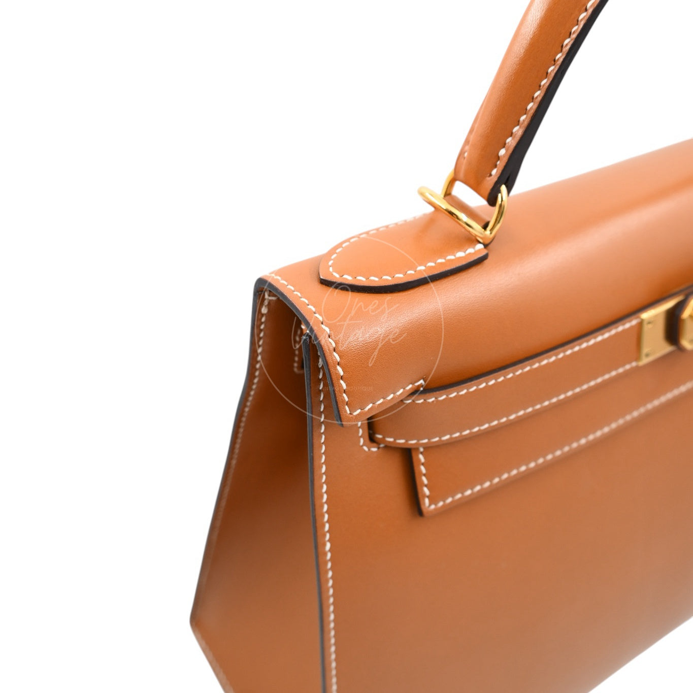 Hermes Kelly 28 Vert Bronze and Brulée Sombrero GHW Natural Sable Stamp A