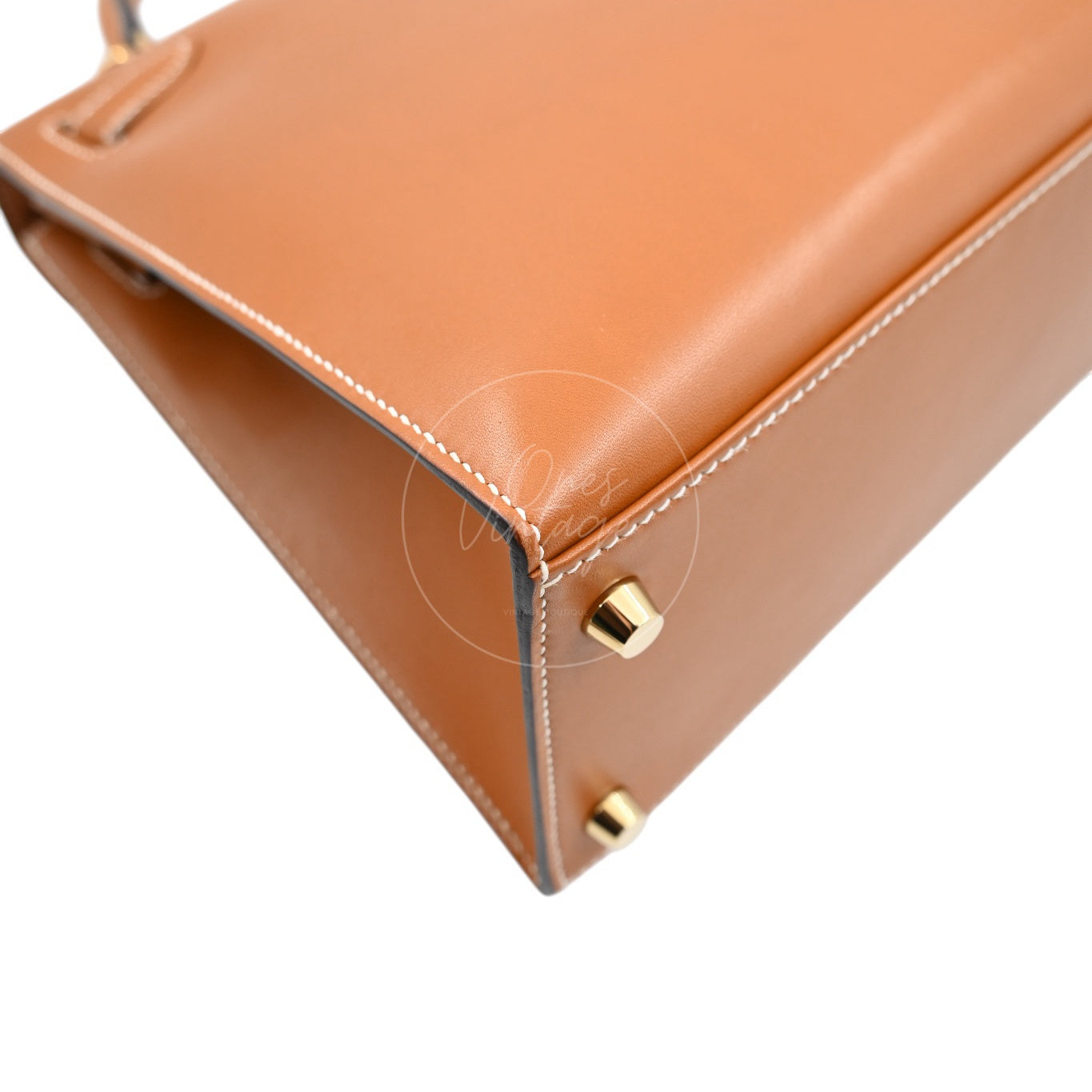 Hermes Kelly 28 Vert Bronze and Brulée Sombrero GHW Natural Sable Stamp A