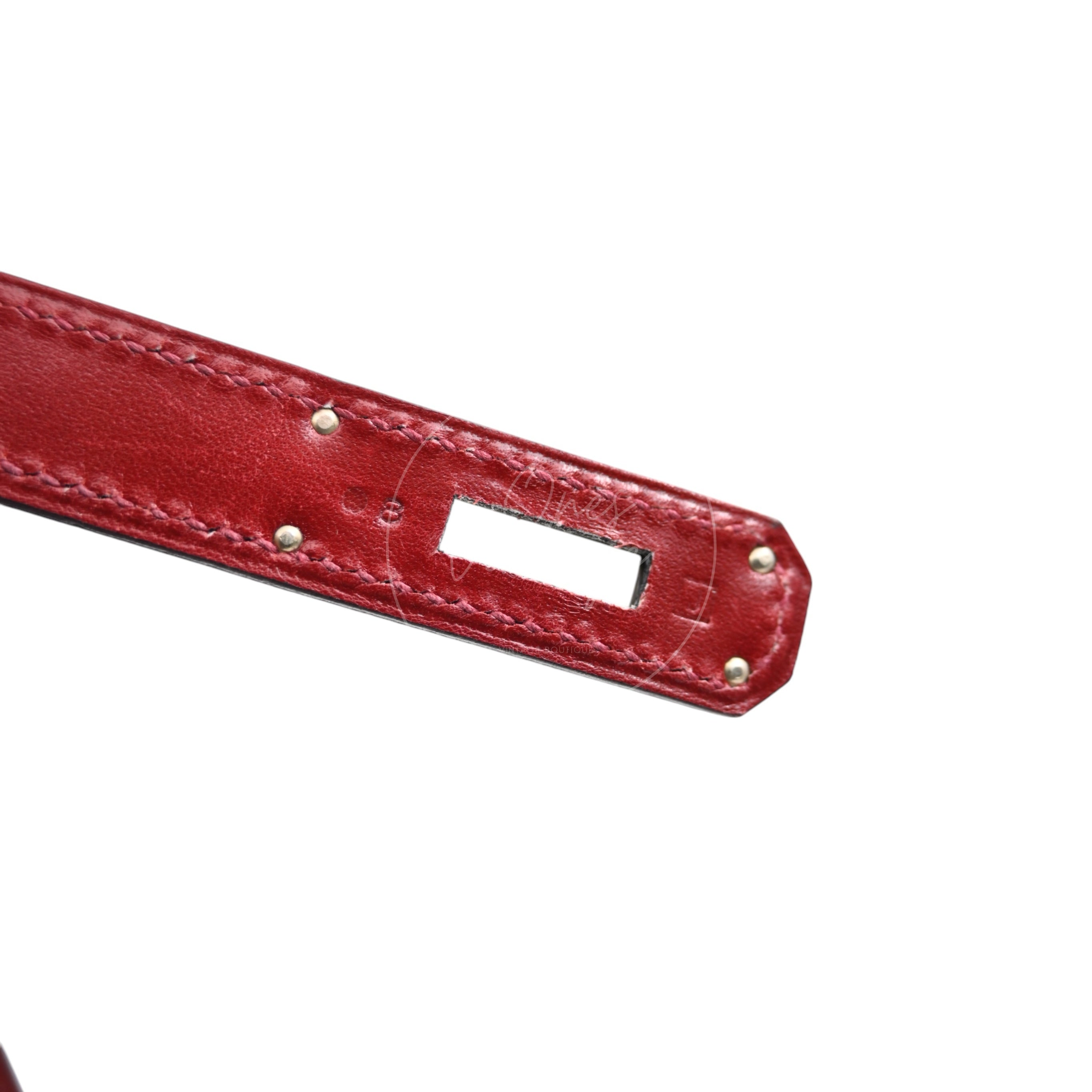 Hermes Kelly 28 PHW Rouge H Square J