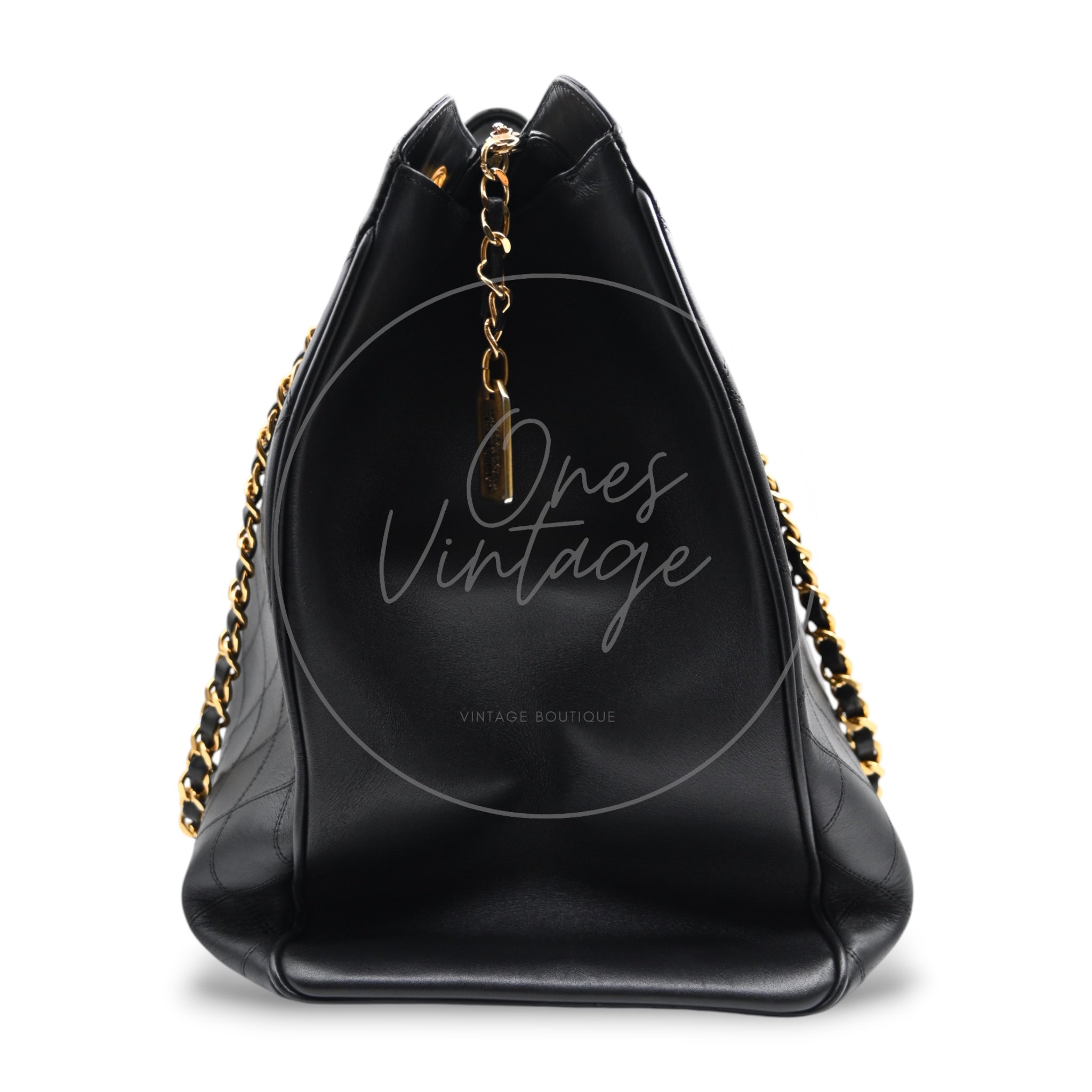 Chanel Supermodel Quilted XXL Tote Bag GHW Black Series 2