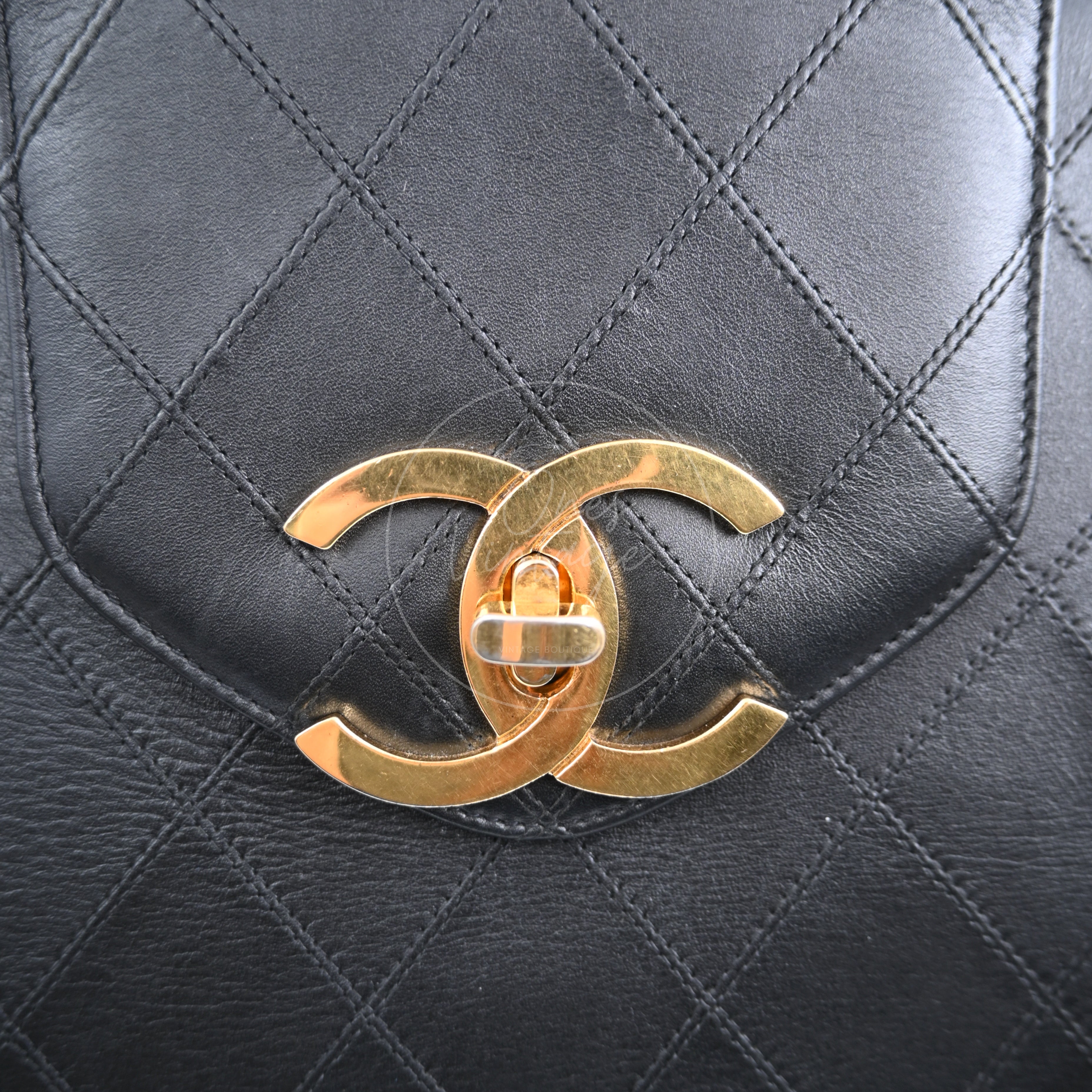 Chanel Supermodel Quilted XXL Tote Bag GHW Black Series 2