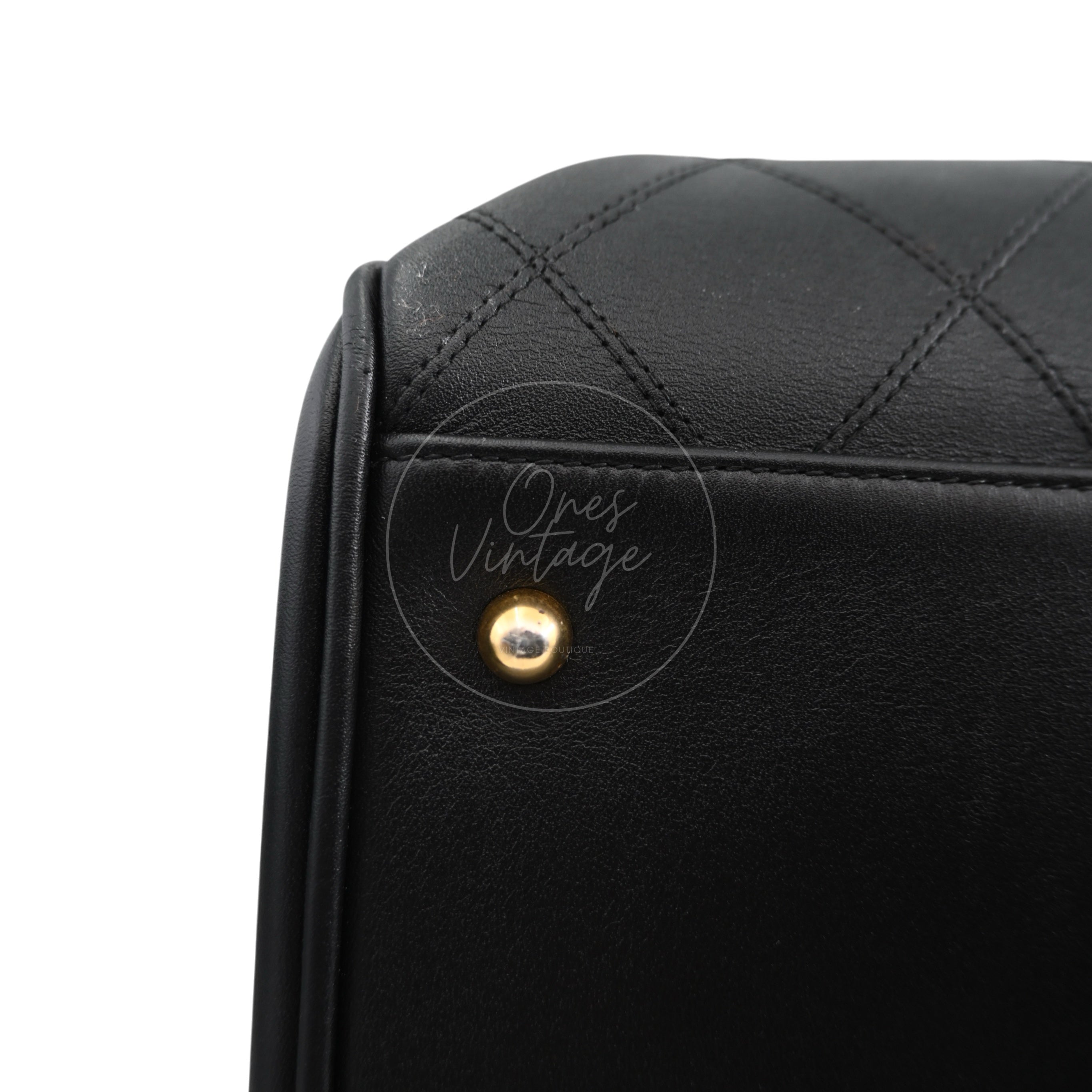 Chanel Supermodel Quilted XXL Tote Bag GHW Black Series 2