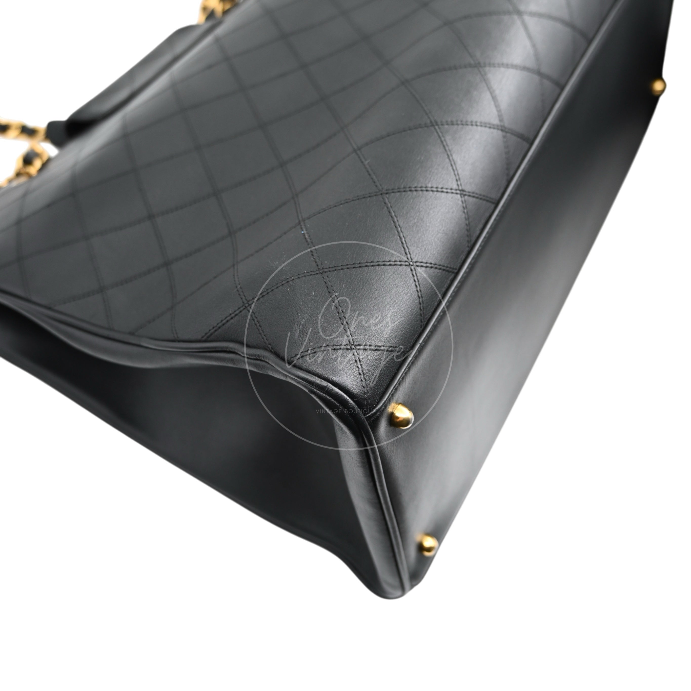 Chanel Supermodel Quilted XXL Tote Bag GHW Black Series 2