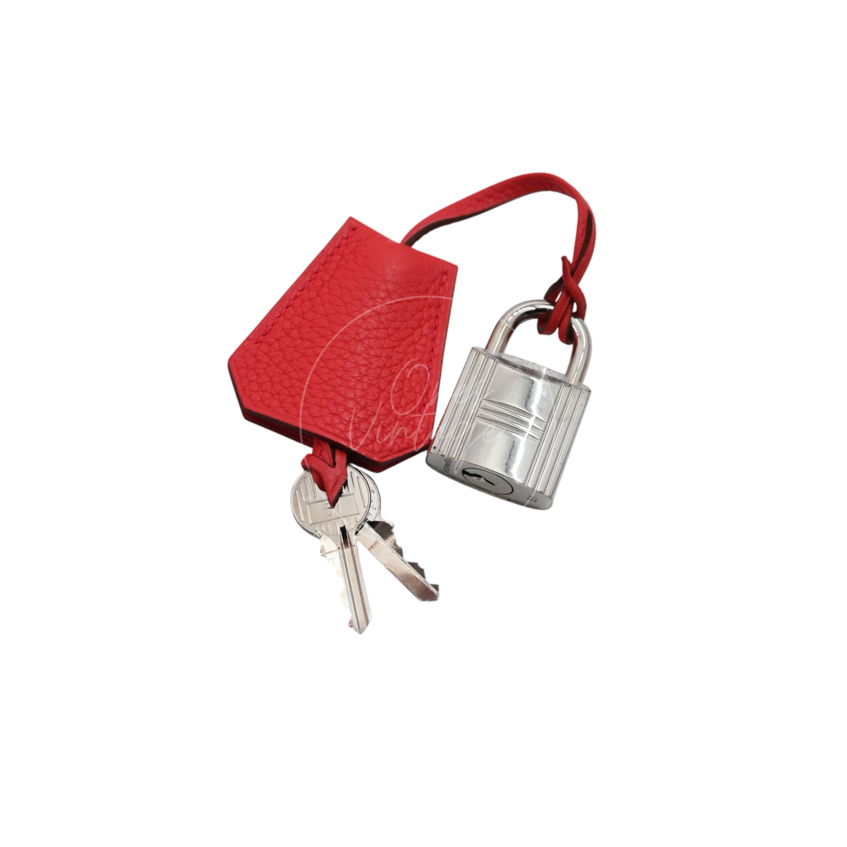 Hermes Birkin Shoulder PHW Red Square N