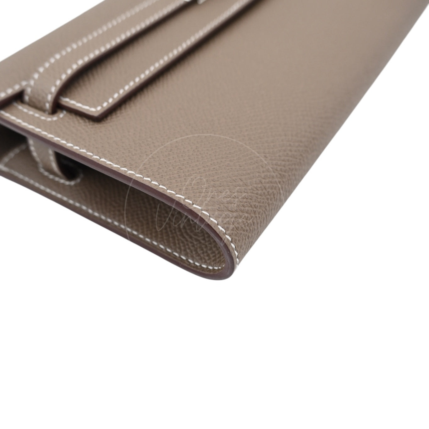 Hermes Kelly To Go Epsom PHW Etoupe Stamp U
