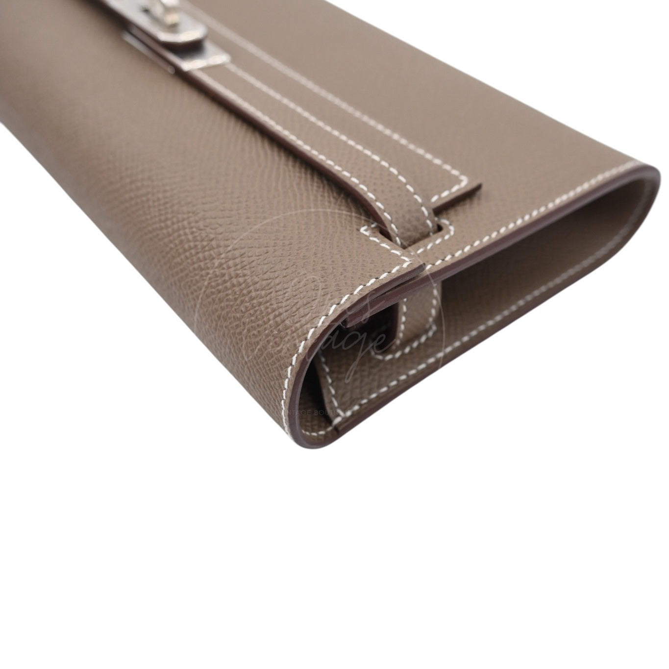 Hermes Kelly To Go Epsom PHW Etoupe Stamp U