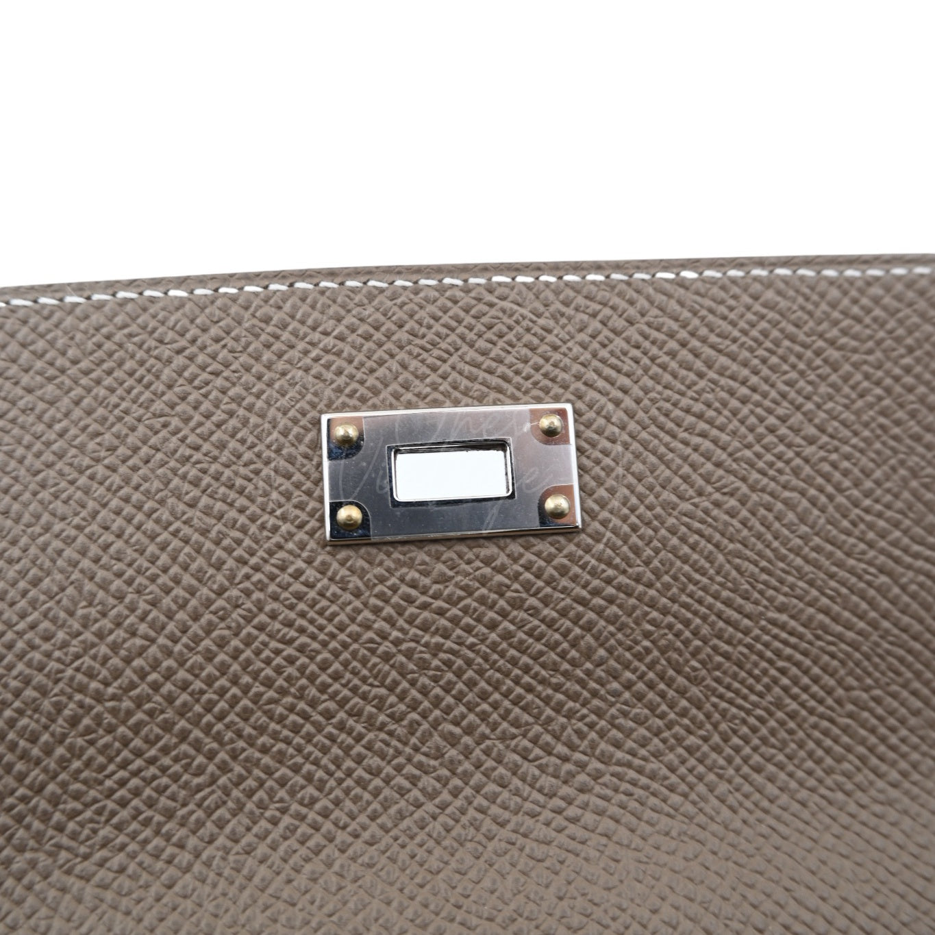 Hermes Kelly To Go Epsom PHW Etoupe Stamp U