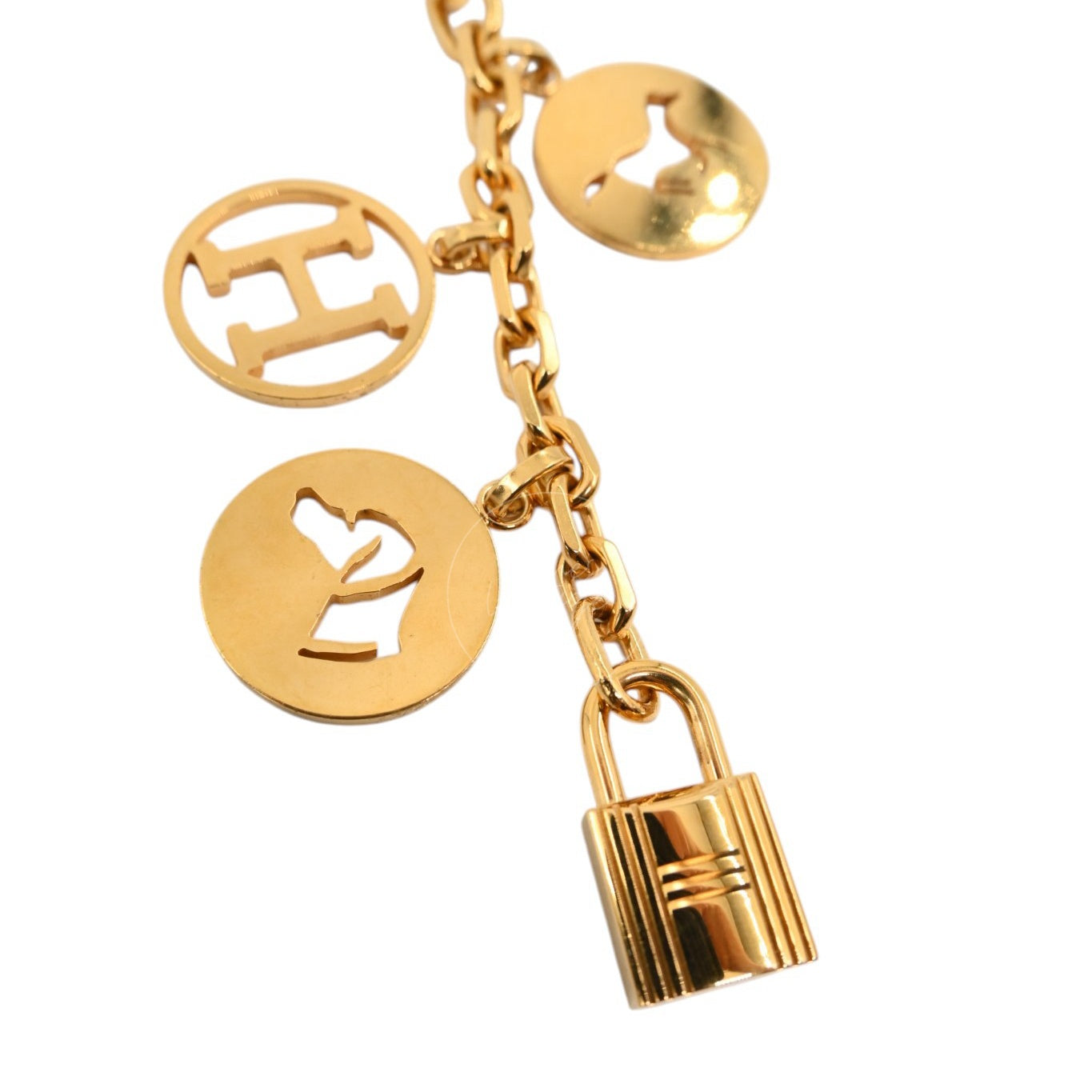 Hermes Breloque Olga Bag Charm Gold
