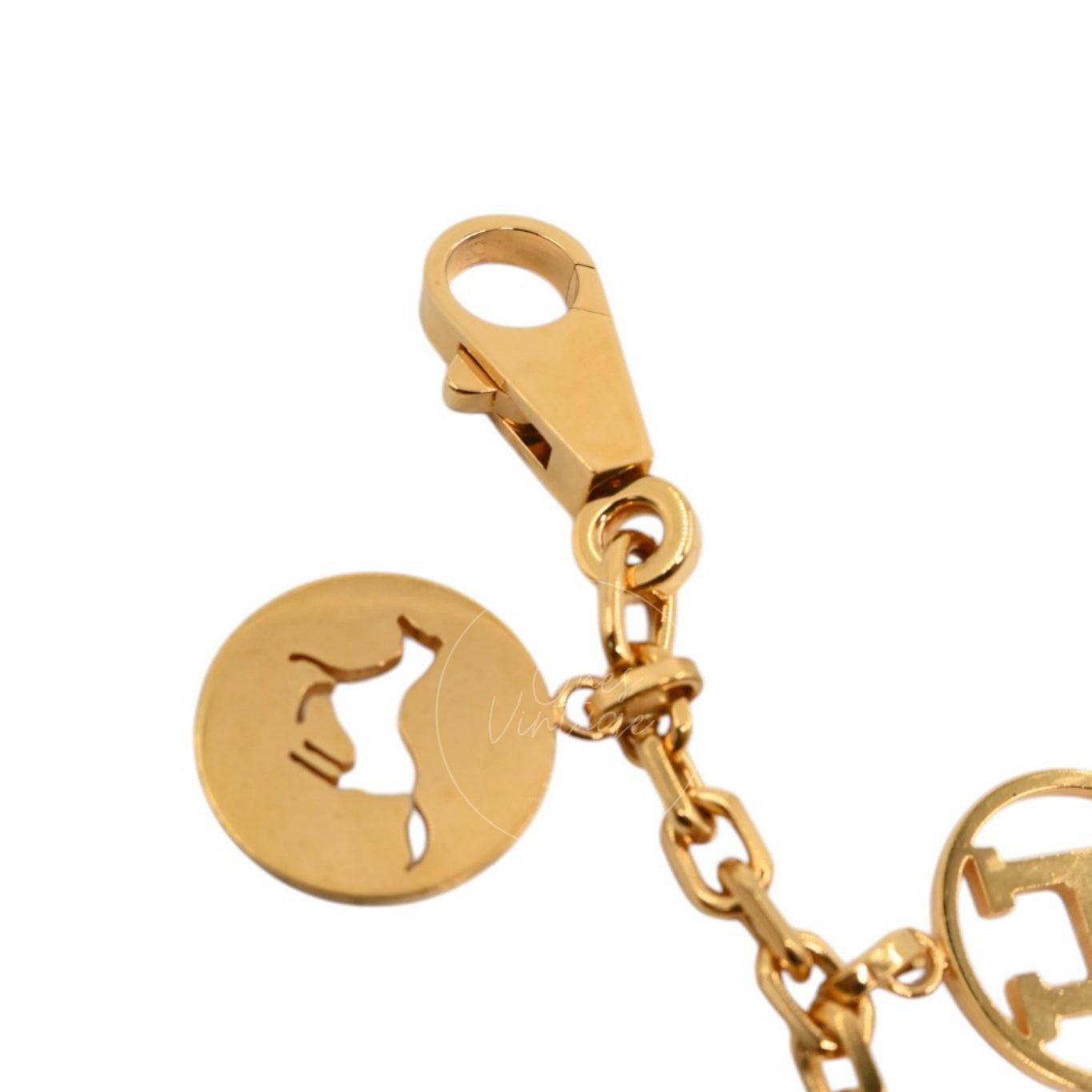 Hermes Breloque Olga Bag Charm Gold