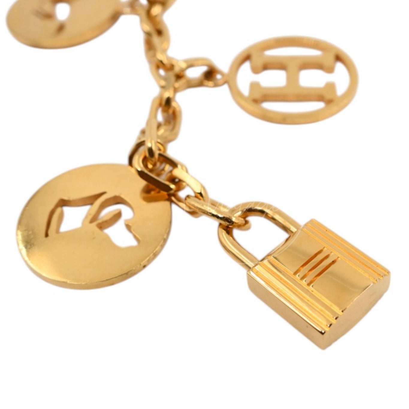 Hermes Breloque Olga Bag Charm Gold