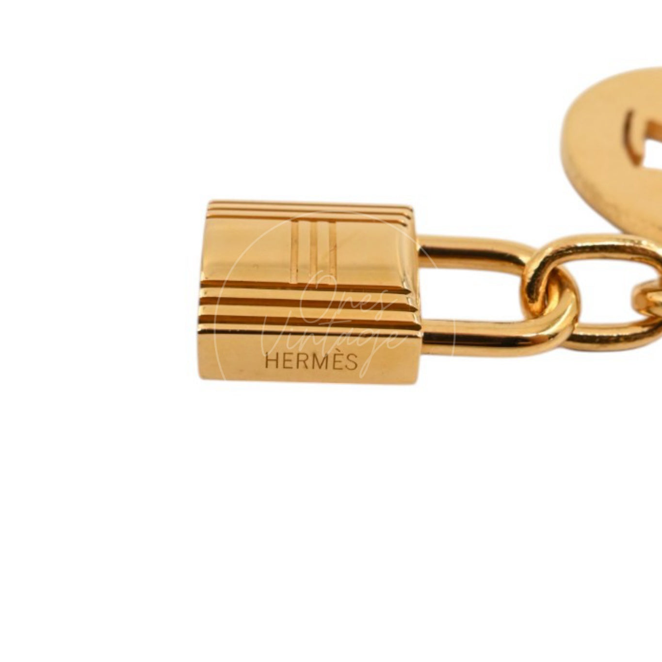 Hermes Breloque Olga Bag Charm Gold