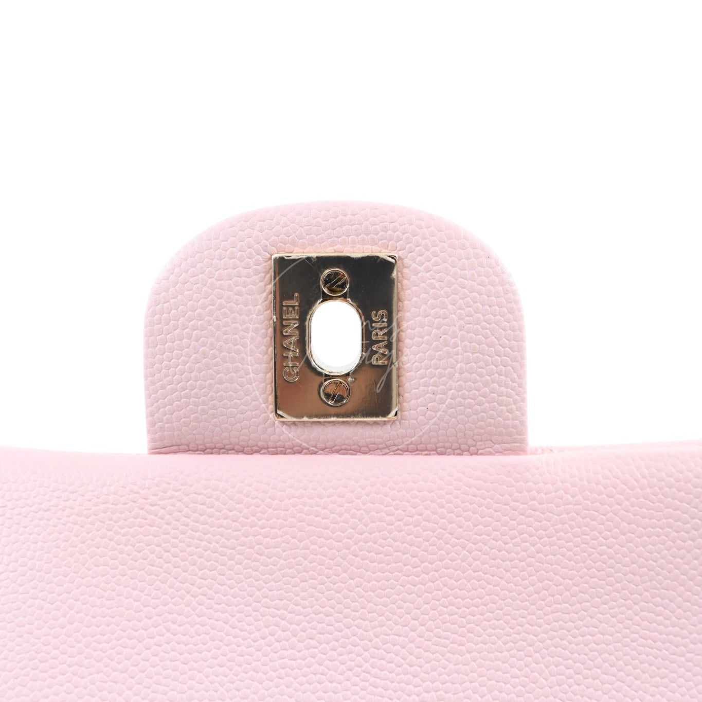 Chanel Caviar 22A Small Classic Double Flap Bag 23 GHW Pink 2022