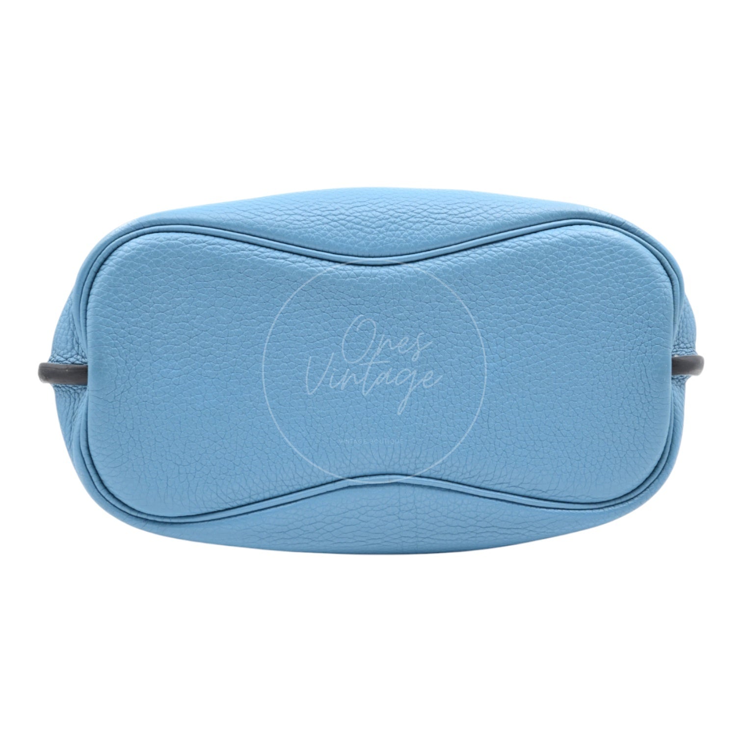 Hermes So Kelly 26 TC Denim Blue Stamp Square O