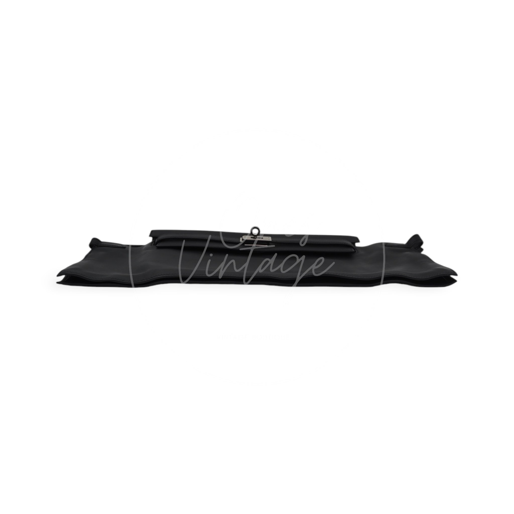 Hermes JPG Belt Bag Swift PHW Black Square O