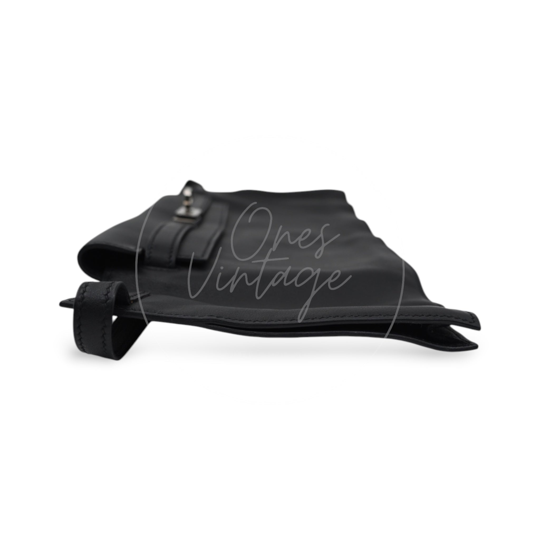 Hermes JPG Belt Bag Swift PHW Black Square O