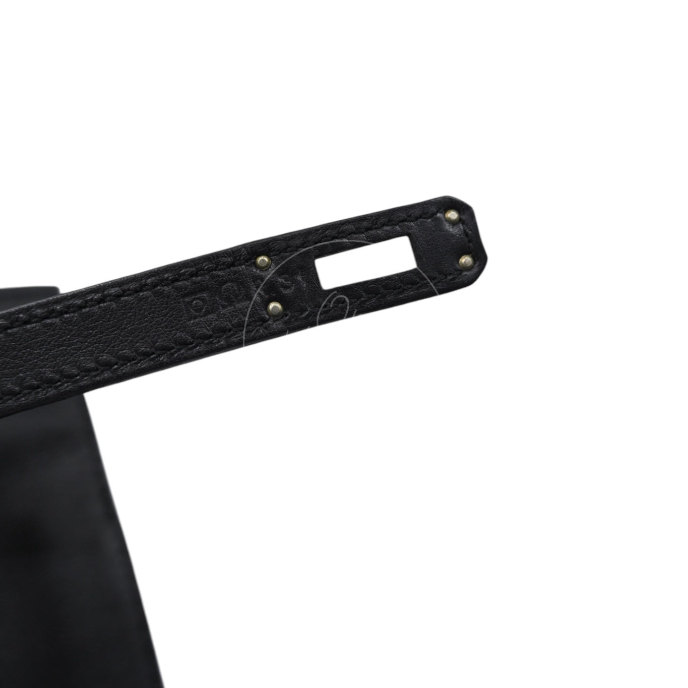 Hermes JPG Belt Bag Swift PHW Black Square O