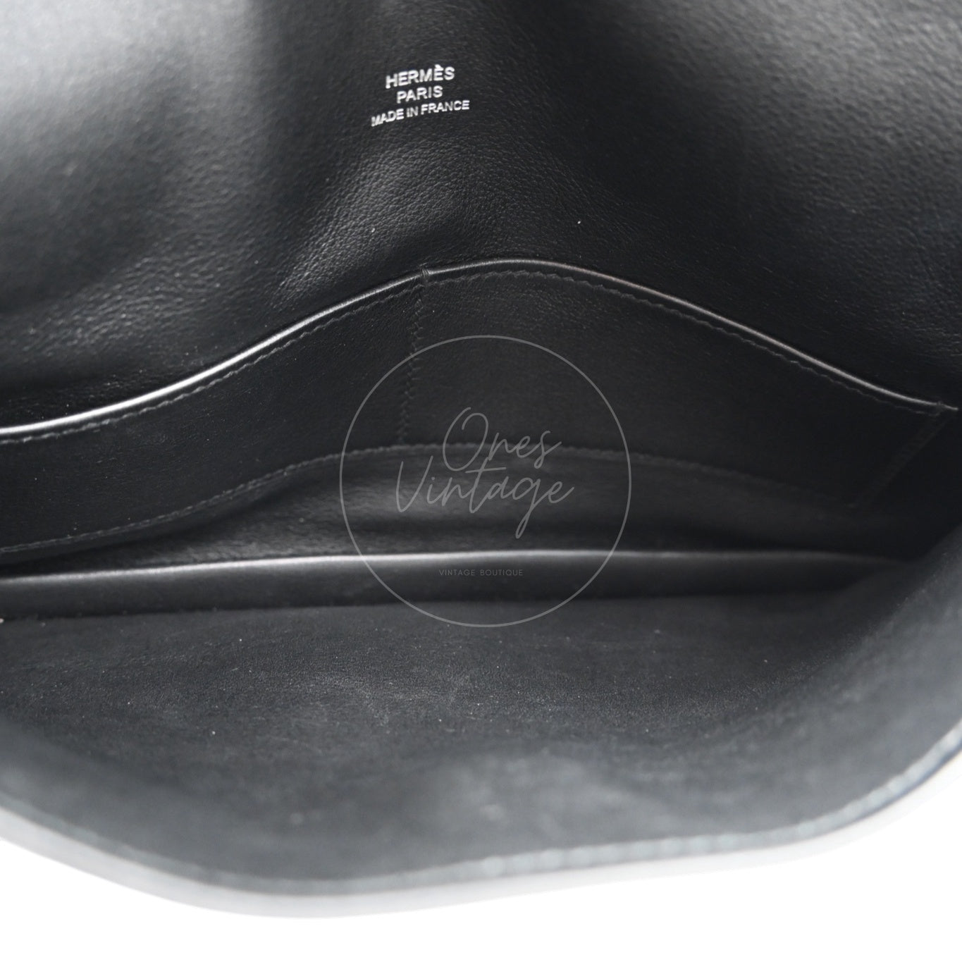 Hermes JPG Belt Bag Swift PHW Black Square O