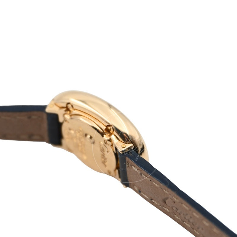 Cartier 18K Yellow Gold Mini Baignoire Watch QZ