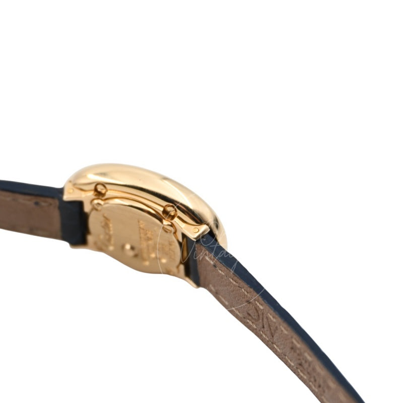 Cartier 18K Yellow Gold Mini Baignoire Watch QZ