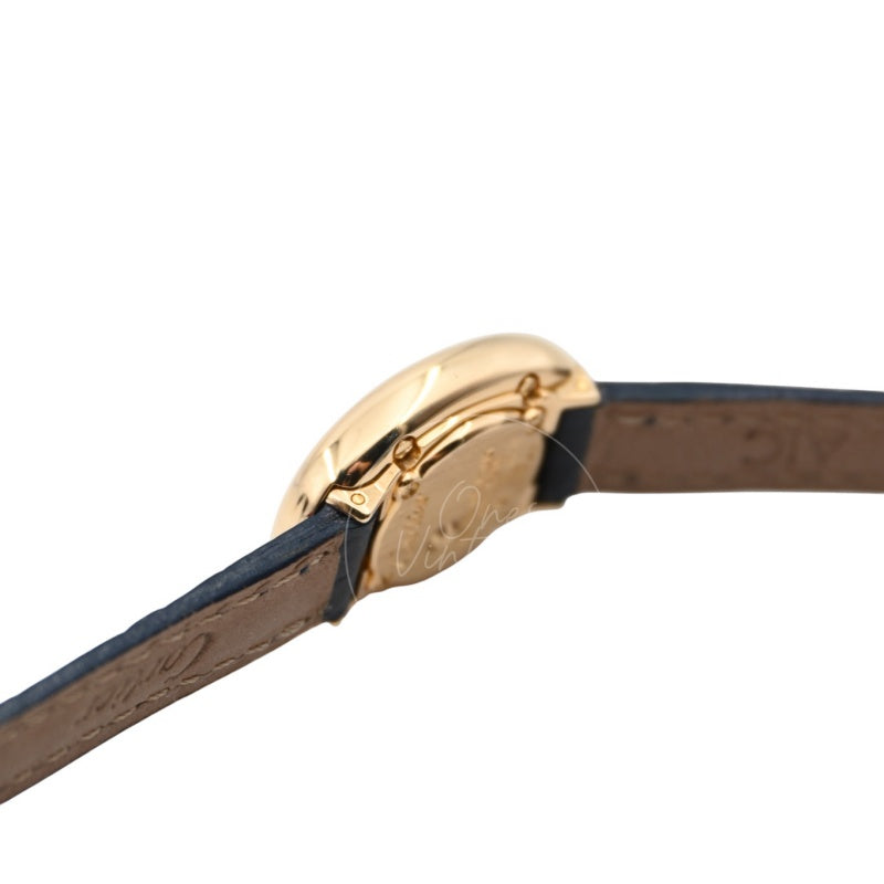 Cartier 18K Yellow Gold Mini Baignoire Watch QZ