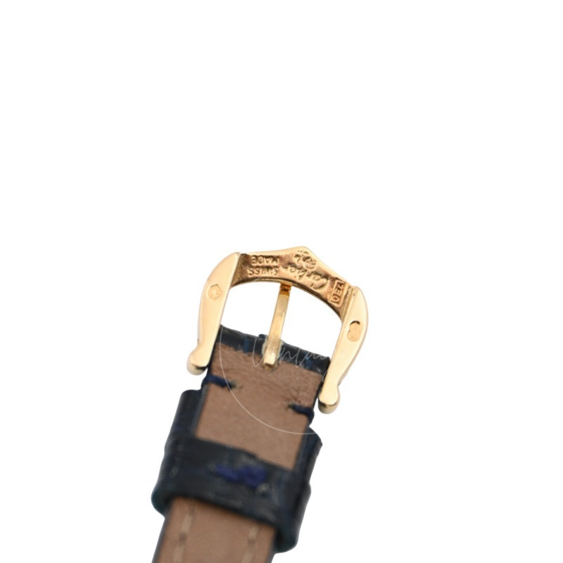 Cartier 18K Yellow Gold Mini Baignoire Watch QZ