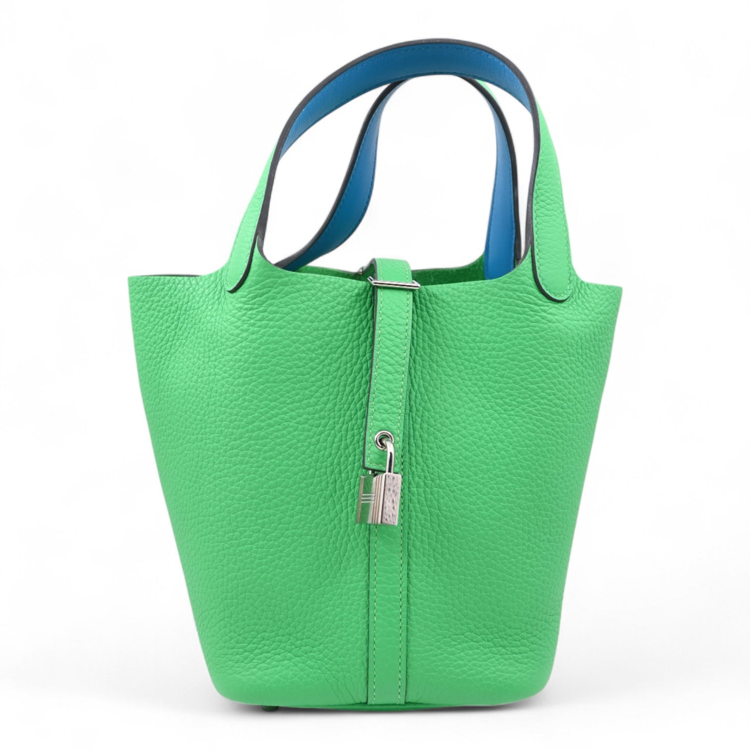 Hermes Picotin 18 TC PHW Green Stamp U