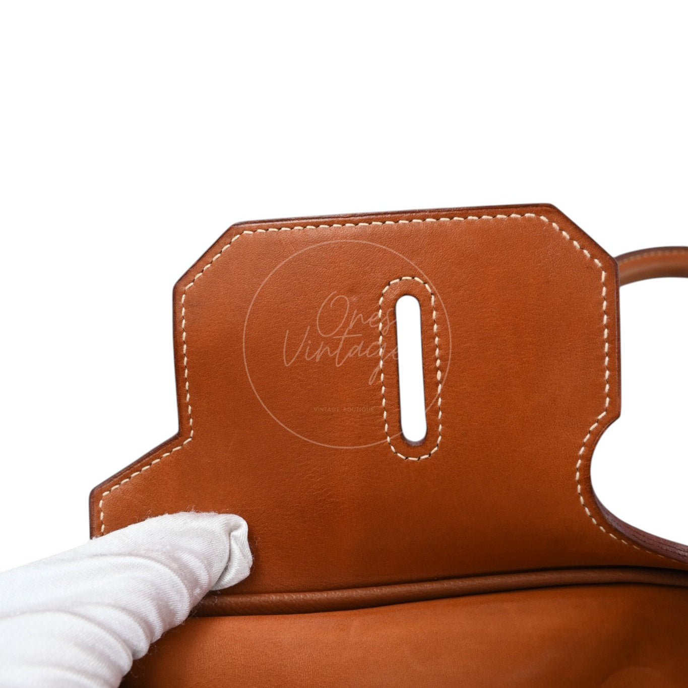 Hermes Birkin Shoulder Suede GHW Brown Square J