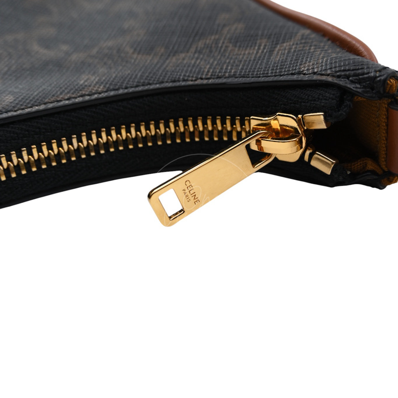 Celine Mini AVA Bag In Triomphe Canvas and Calfskin