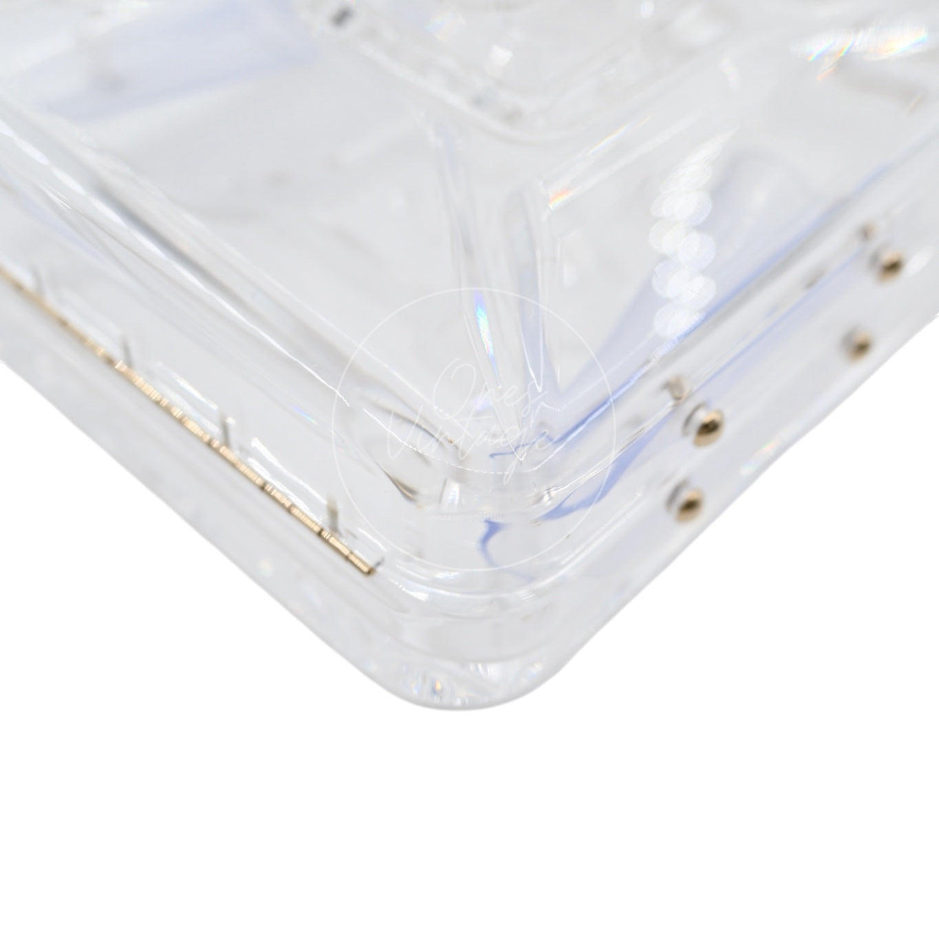 Chanel Dubai By Night Clear Plexiglass Gasoline Tank Minaudière Bag GHW Transparant Series 20