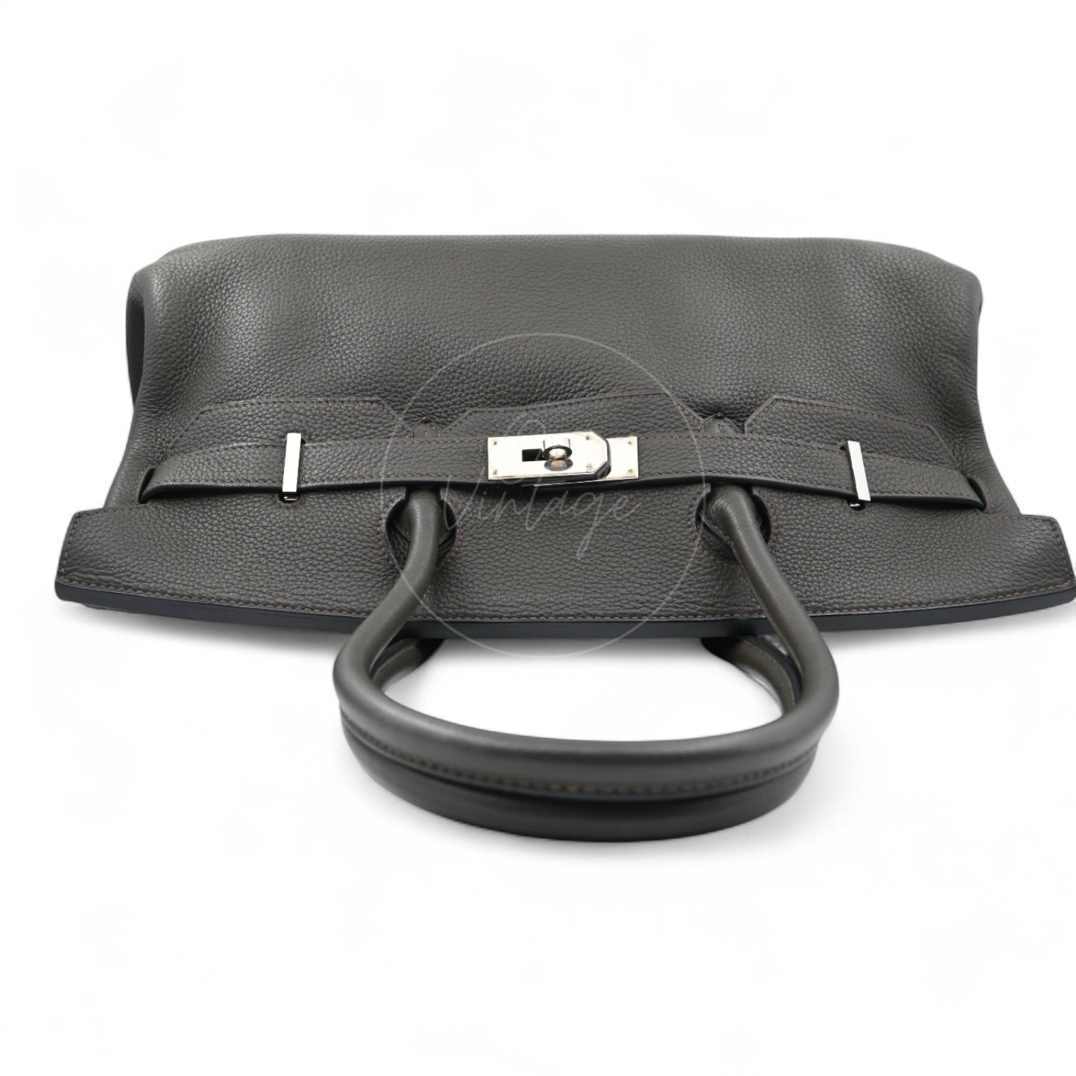 Hermes Shoulder Birkin PHW Black Square N